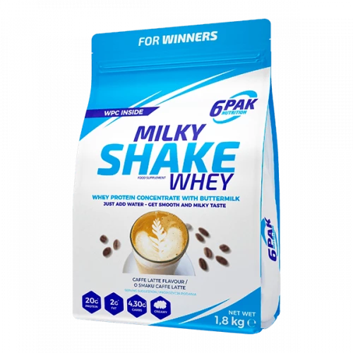 6PAK - Milky Shake Whey - 1800 g 6PAK - Milky Shake Whey - 1800 g